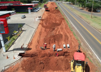 Prolongamento da Avenida Brasil avança para melhorar mobilidade em Loanda