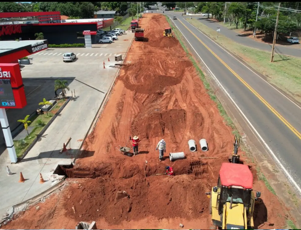 Prolongamento da Avenida Brasil avança para melhorar mobilidade em Loanda