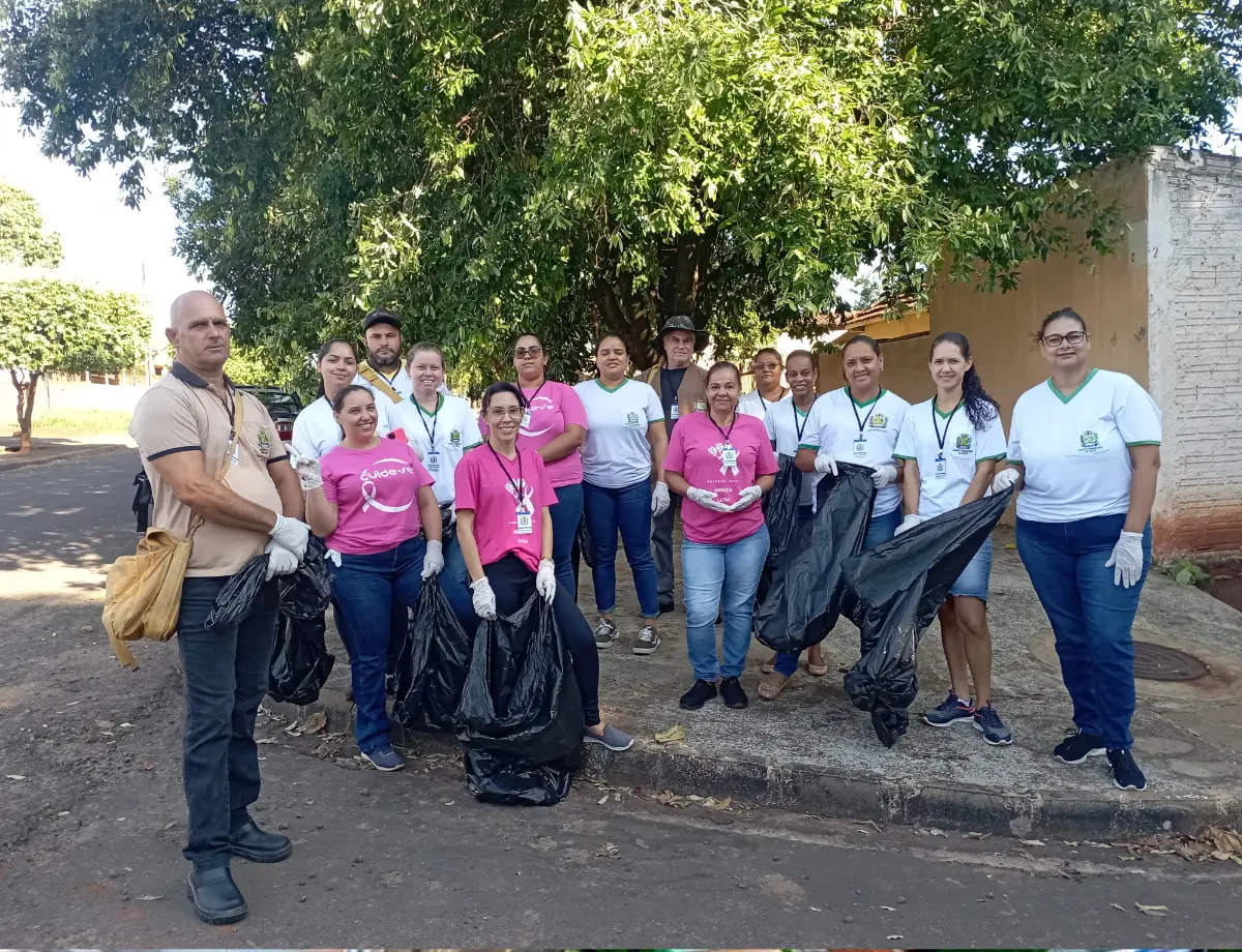 Diamante do Norte realiza mutirão de limpeza no combate à dengue