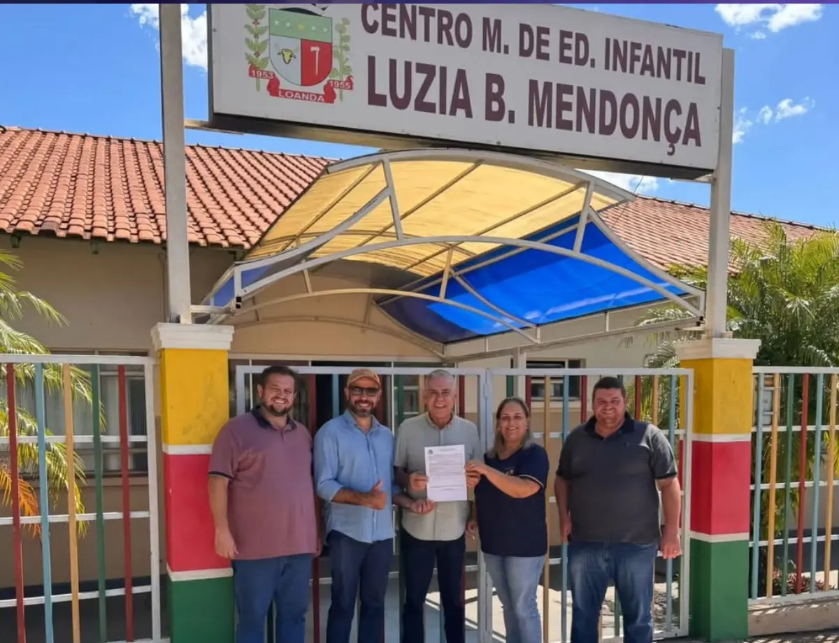 Loanda libera a construção de nove salas de aula em CMEIs; serão 150 novas vagas