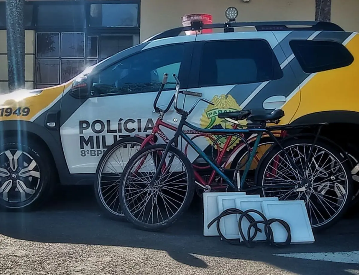 Homens fogem após serem flagrados furtando fios elétricos em Paranavaí