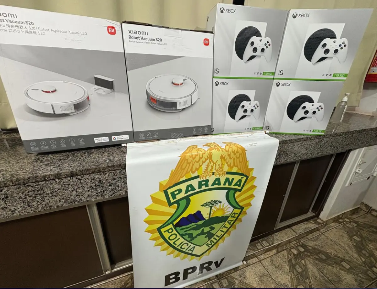 PRE intercepta carga de eletrônicos sem nota fiscal em Colorado