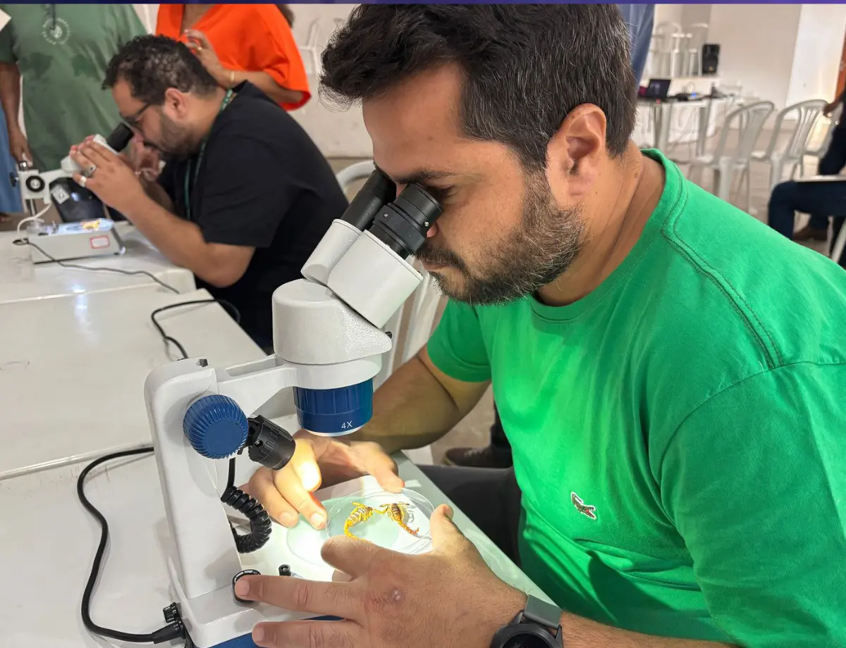 Profissionais da 14ª Regional de Saúde passam por capacitação no no manejo de serpentes, aranhas e escorpiões