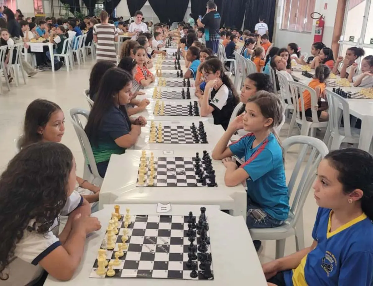 Circuito Regional de Xadrez Escolar 2025 está com as inscrições até sexta-feira