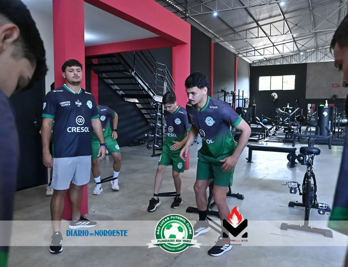 São Lucas treina para duelo contra Sabáudia Futsal