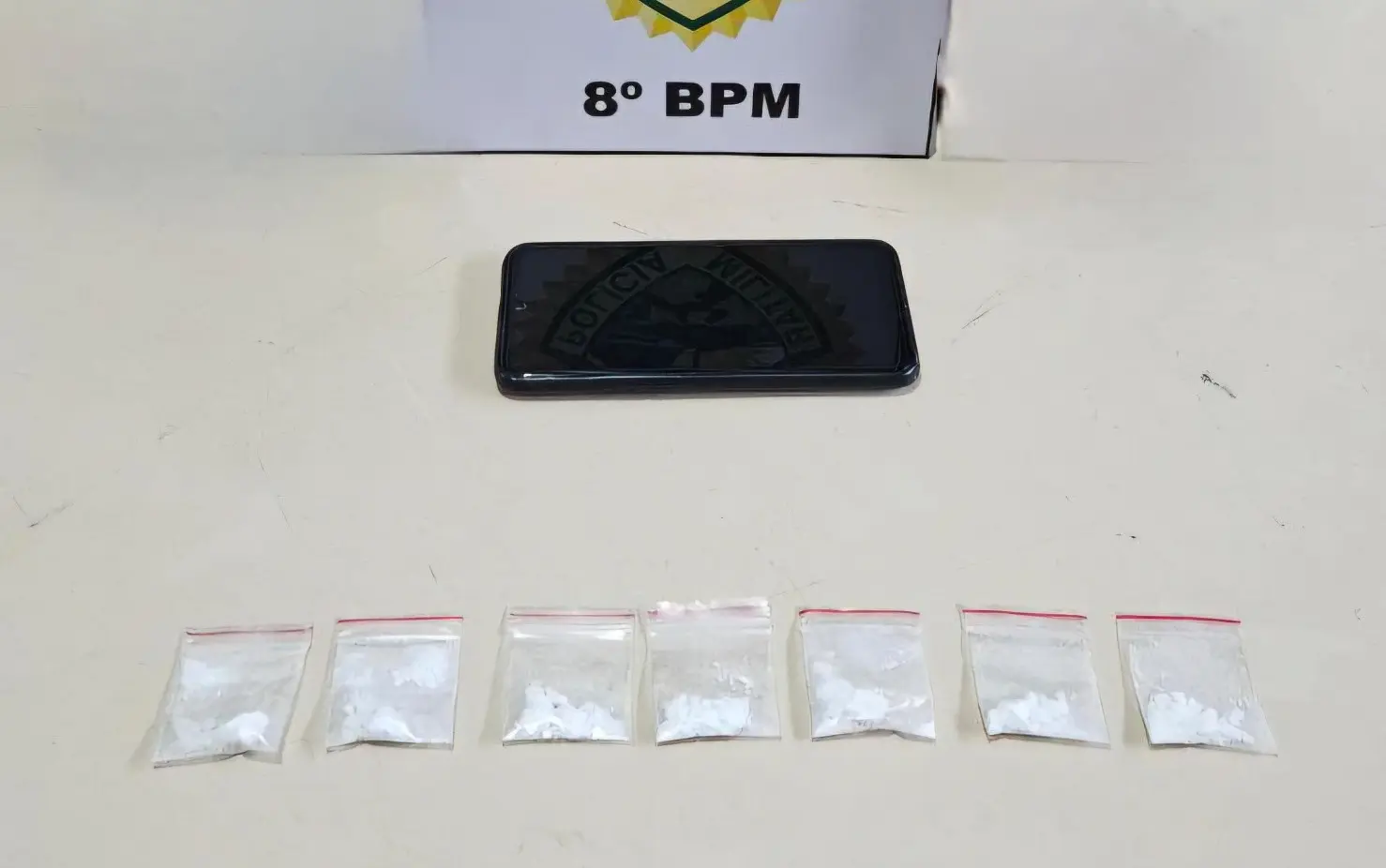 Dupla é presa com cocaína no Jardim Guanabara, em Paranavaí