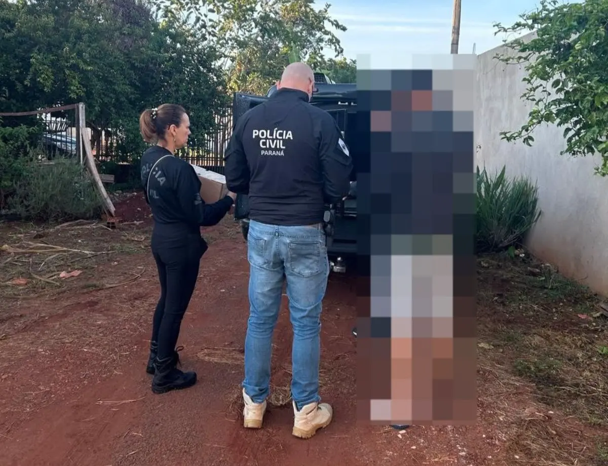 “O tio está fazendo coisas erradas”: bilhete escrito por criança leva à prisão de suspeito de estupro em Maringá