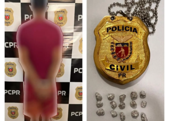 Polícia Civil prende homem por tráfico de drogas em Terra Rica