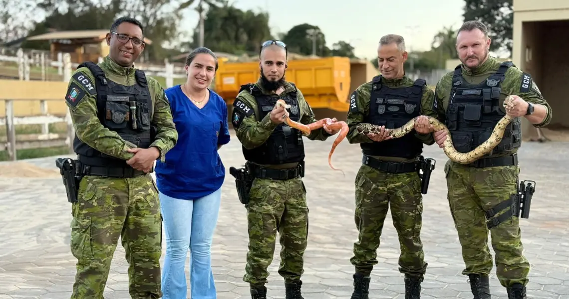 Patrulha Ambiental da Guarda Municipal realiza visita técnica