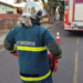 Bombeiros atendem ocorrência de vazamento de gás em residência de Nova Esperança
