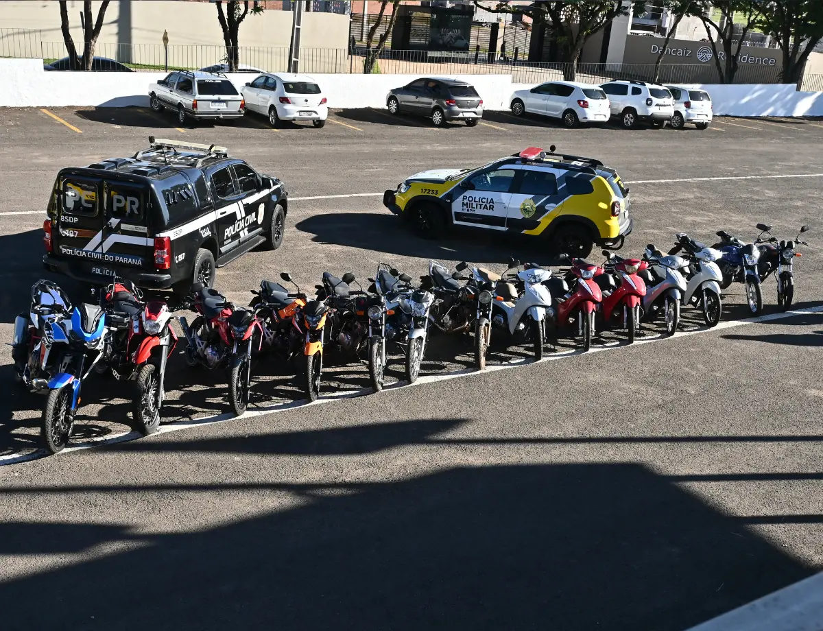 Inédita no Paraná, operação “Sem Grau” mobiliza forças de segurança para coibir manobras perigosas com motocicletas