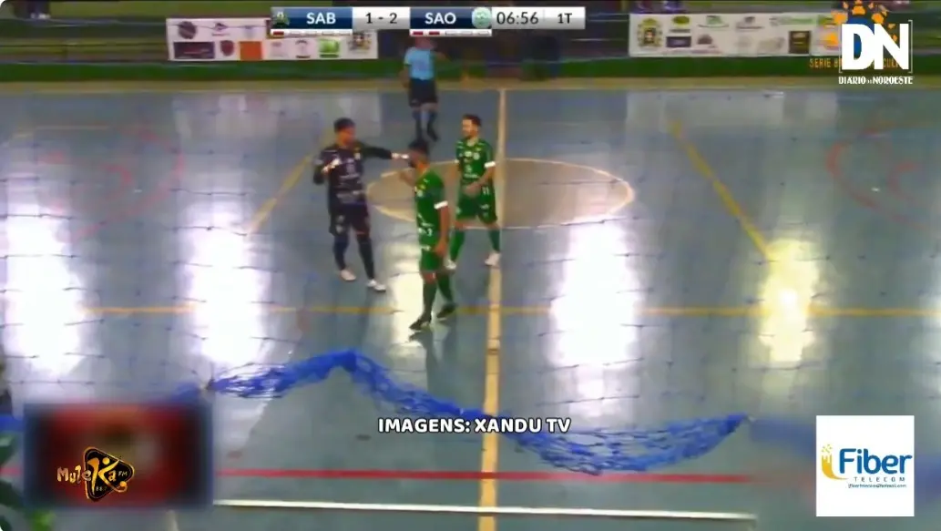 Veja os gols da partida entre Sabáudia Futsal e São Lucas pela Série Bronze