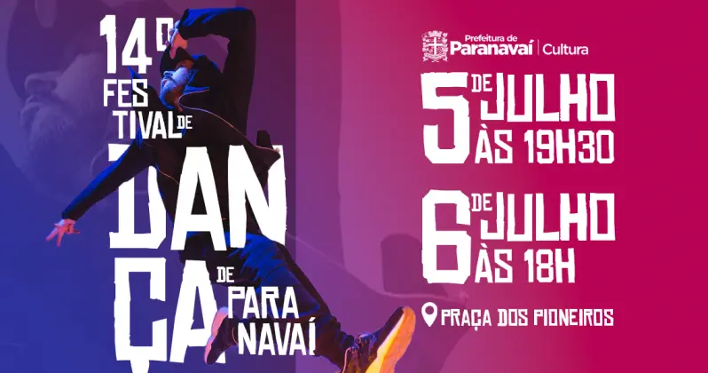 14º Festival de Dança de Paranavaí terá 41 coreografias em dois dias de apresentações