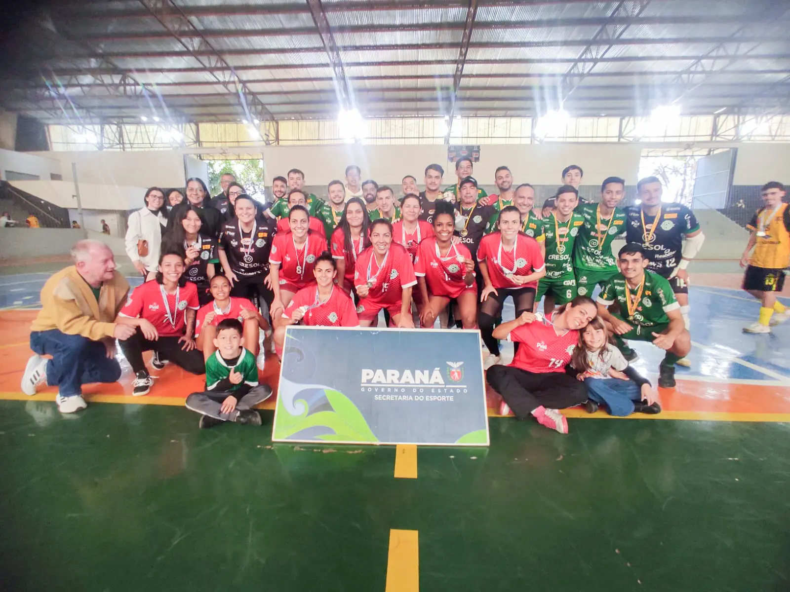Equipe de Paranavaí é campeã da fase regional dos Jogos Abertos