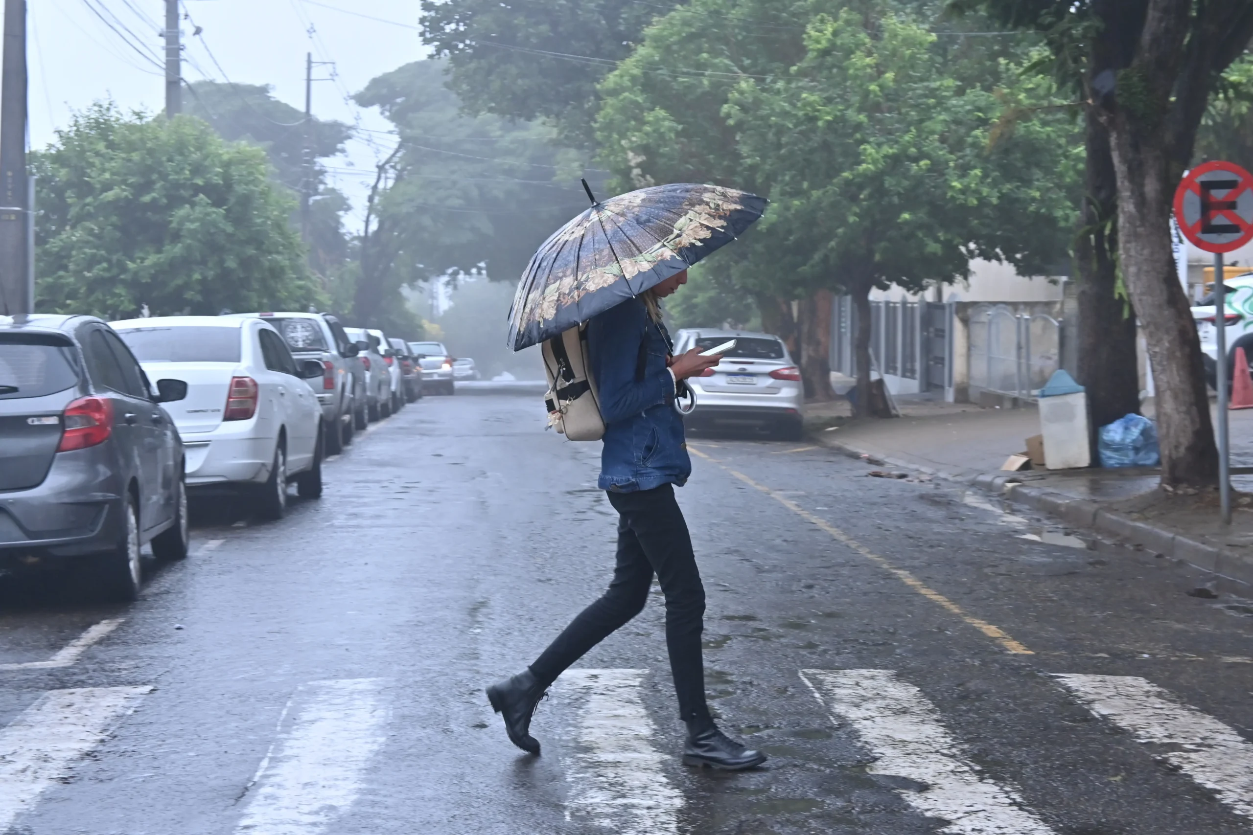 Após chuva e ventos de mais de 70 km/h, frio volta ao Paraná