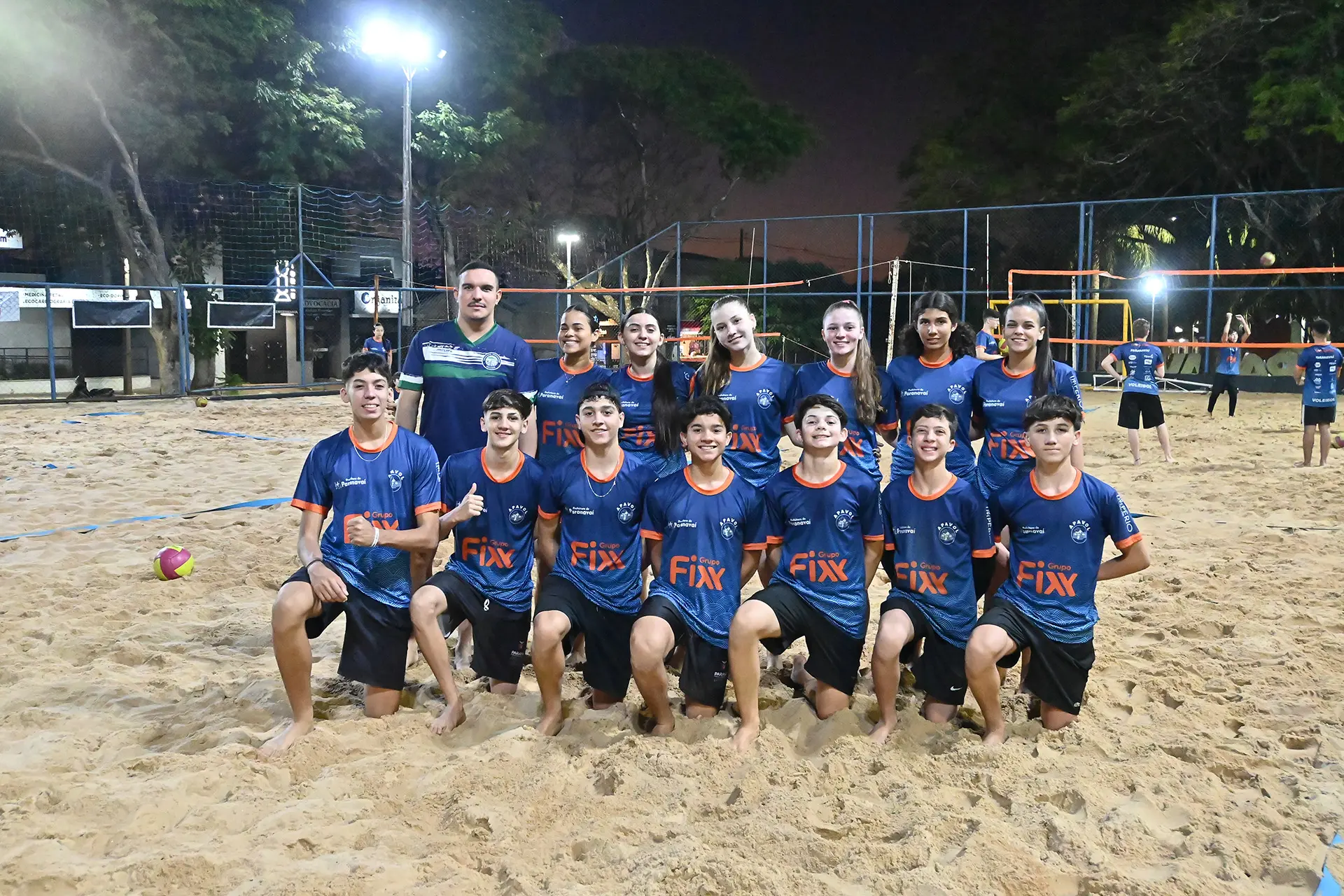 Nove duplas representam Paranavaí no Campeonato Paranaense de Vôlei de Praia