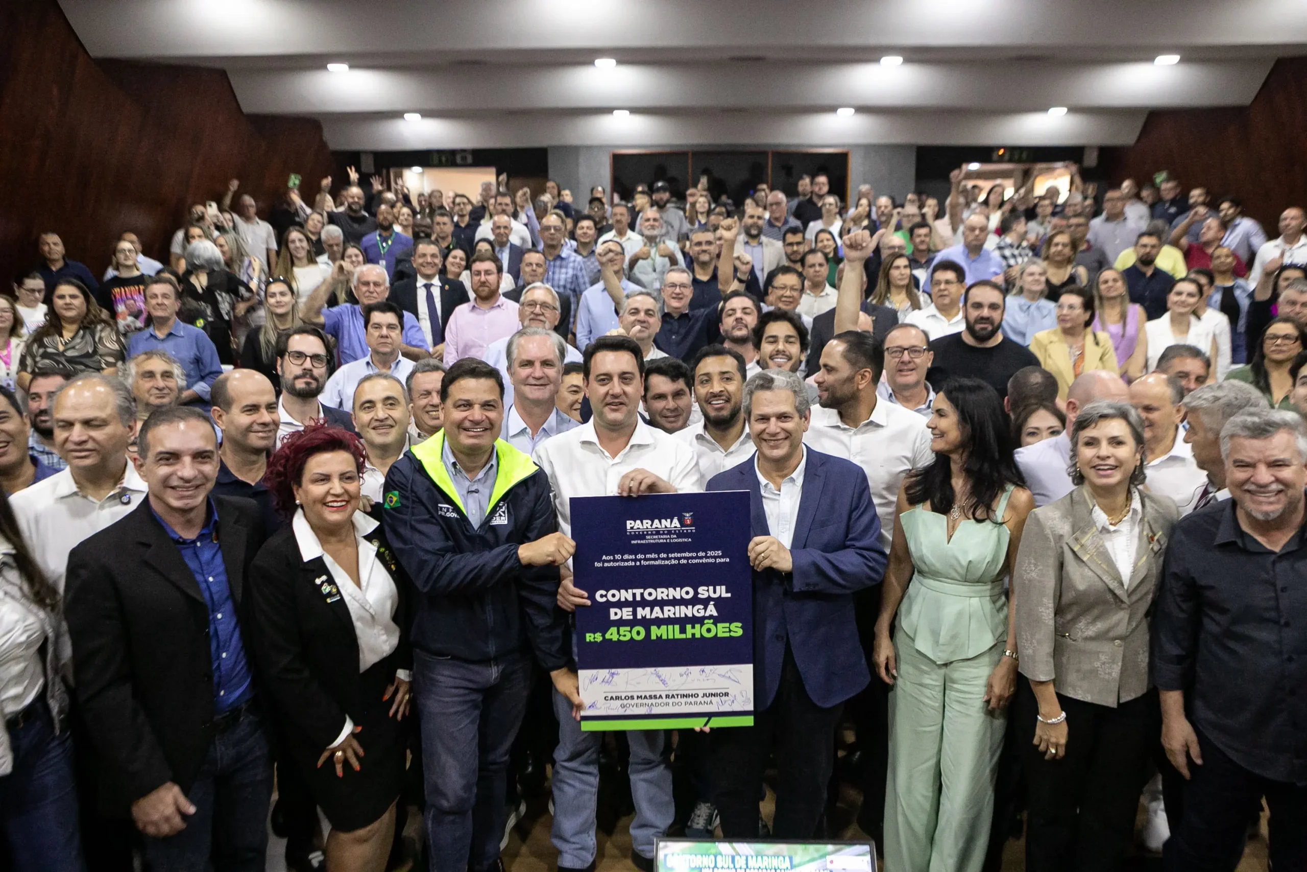 R$ 450 milhões: Ratinho Junior autoriza convênio da duplicação do Contorno Sul de Maringá