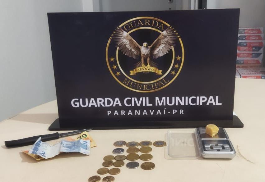 Mulher é presa com pedra de crack que poderia ser fracionada em até 80 porções em Paranavaí