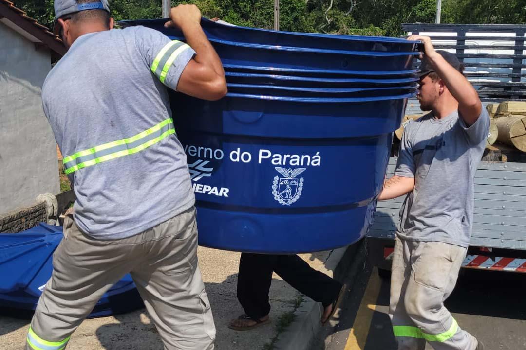 Paranavaí e Amaporã estão entre os municípios mais beneficiados no projeto Caixa D’água Boa