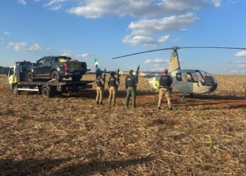 Ação policial em Santa Mônica resulta na apreensão de quase uma tonelada de maconha