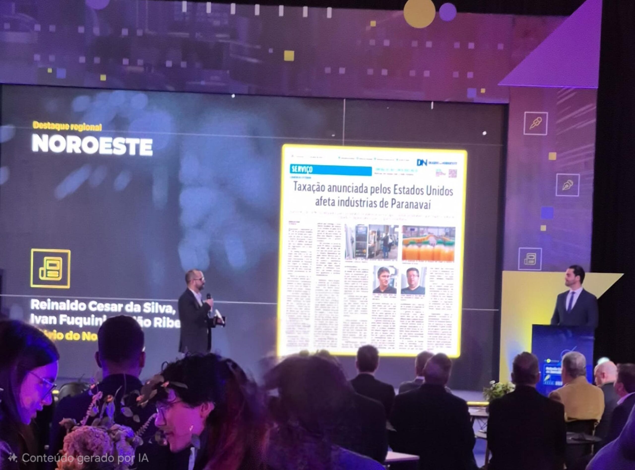 Fiep destaca trabalho do Diário do Noroeste em prêmio estadual de jornalismo