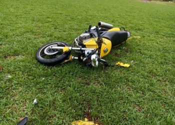 Jovem morre em acidente de motocicleta na PR-180, em Terra Rica