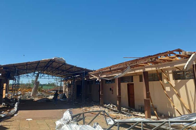 Governo libera recursos para acelerar reconstrução de escolas afetadas pelo tornado