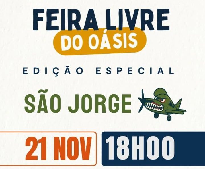 Feira do Oásis realiza sua primeira edição no Jardim São Jorge