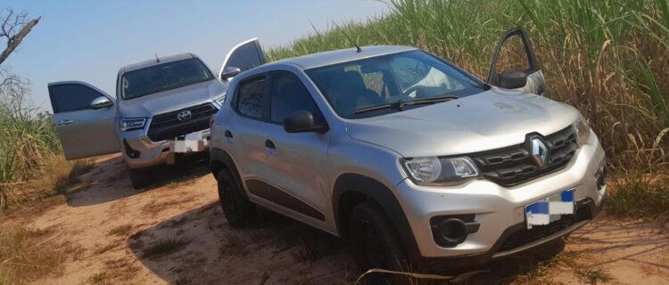 PM recupera caminhonete furtada em Uniflor